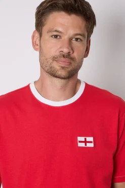 Burton T-shirt Col Rond Imprimé Angleterre<Homme T-Shirts