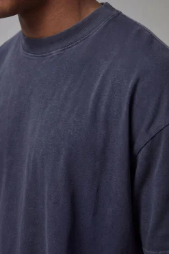 boohooMAN T-shirt Col Étendu Oversize Délavé One More Rep<Femme Tout Afficher Activewear|Athleisure