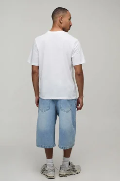boohooMAN T-shirt Coupe Regular Avec Broderie Papaye<Homme T-Shirts