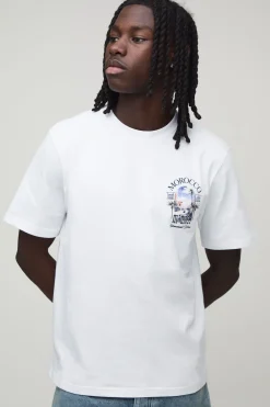 T-shirt Coupe Regular Avec Broderie Localisation Maroc