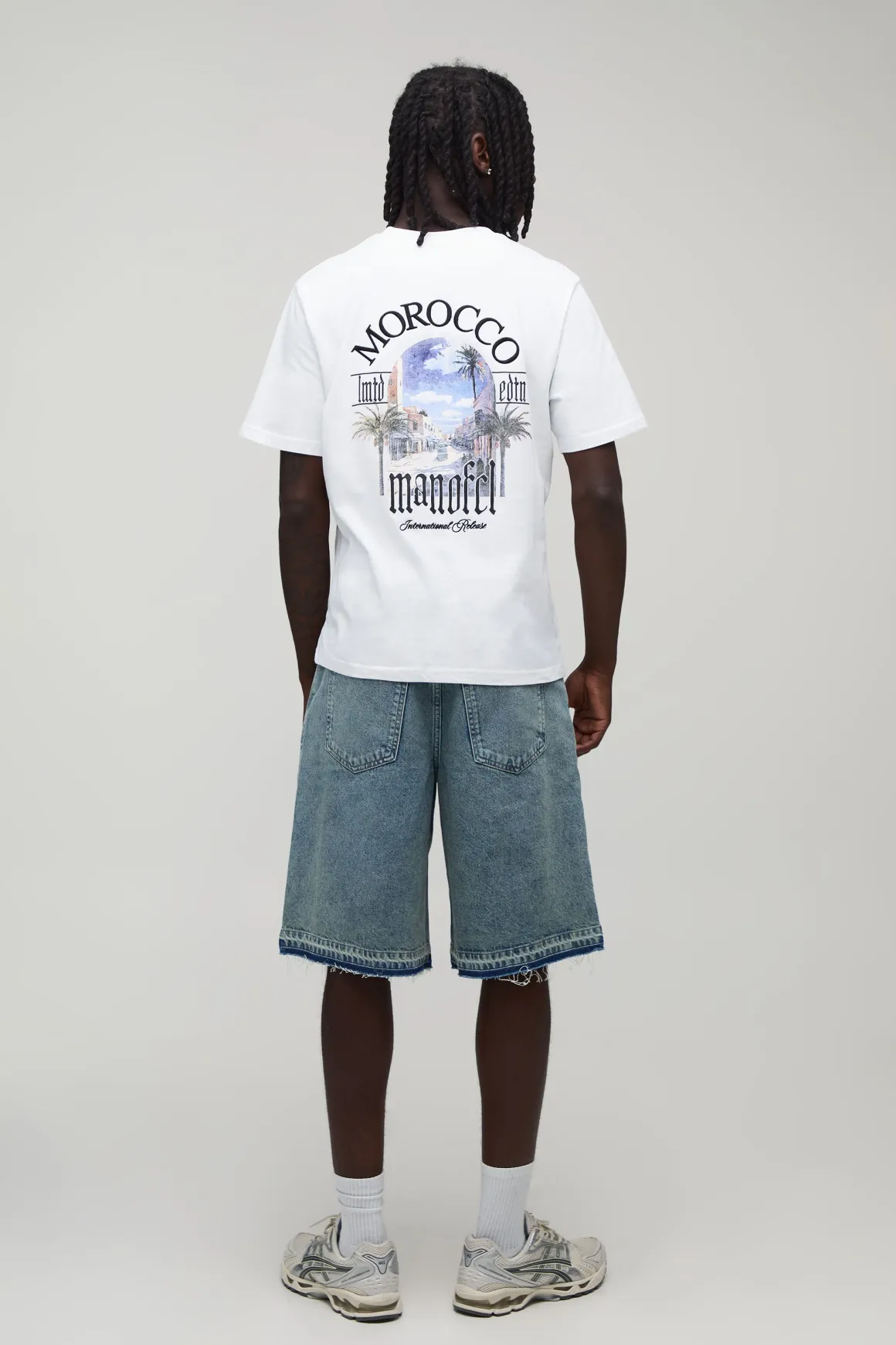 T-shirt Coupe Regular Avec Broderie Localisation Maroc