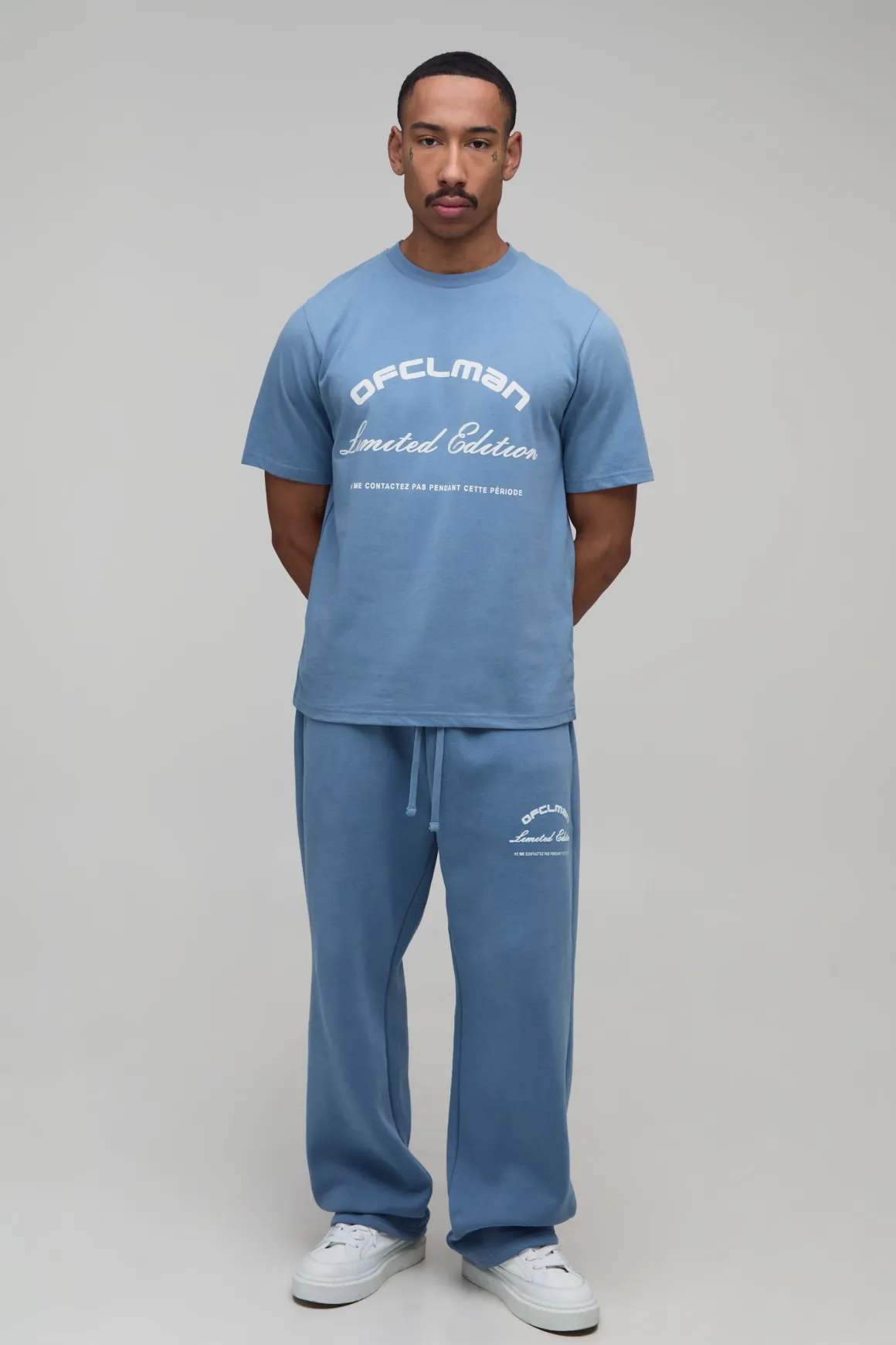 T-shirt Coupe Regular Avec Texte Ofclaman Floqué