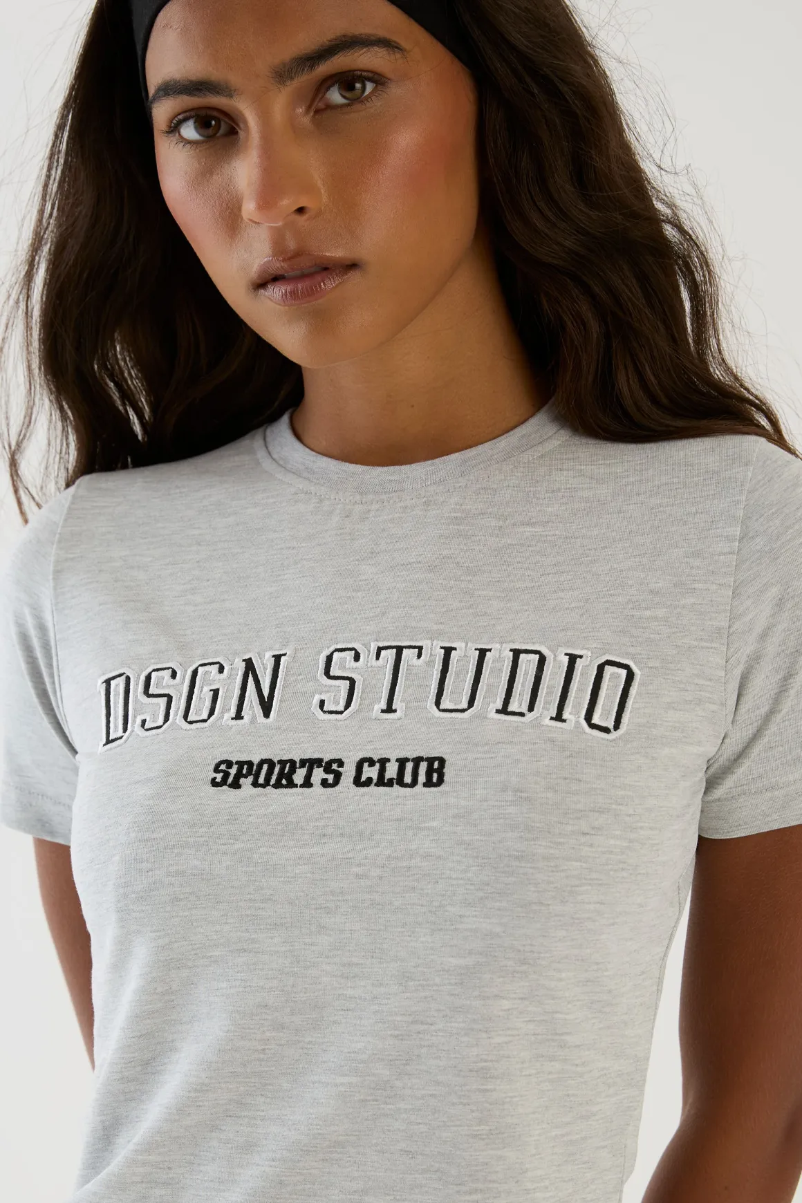 T-shirt Court Bébé Brodé Appliqué Dsgn Studio