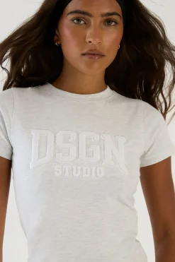T-shirt Court Bébé Dsgn Studio Avec Appliqué En Éponge