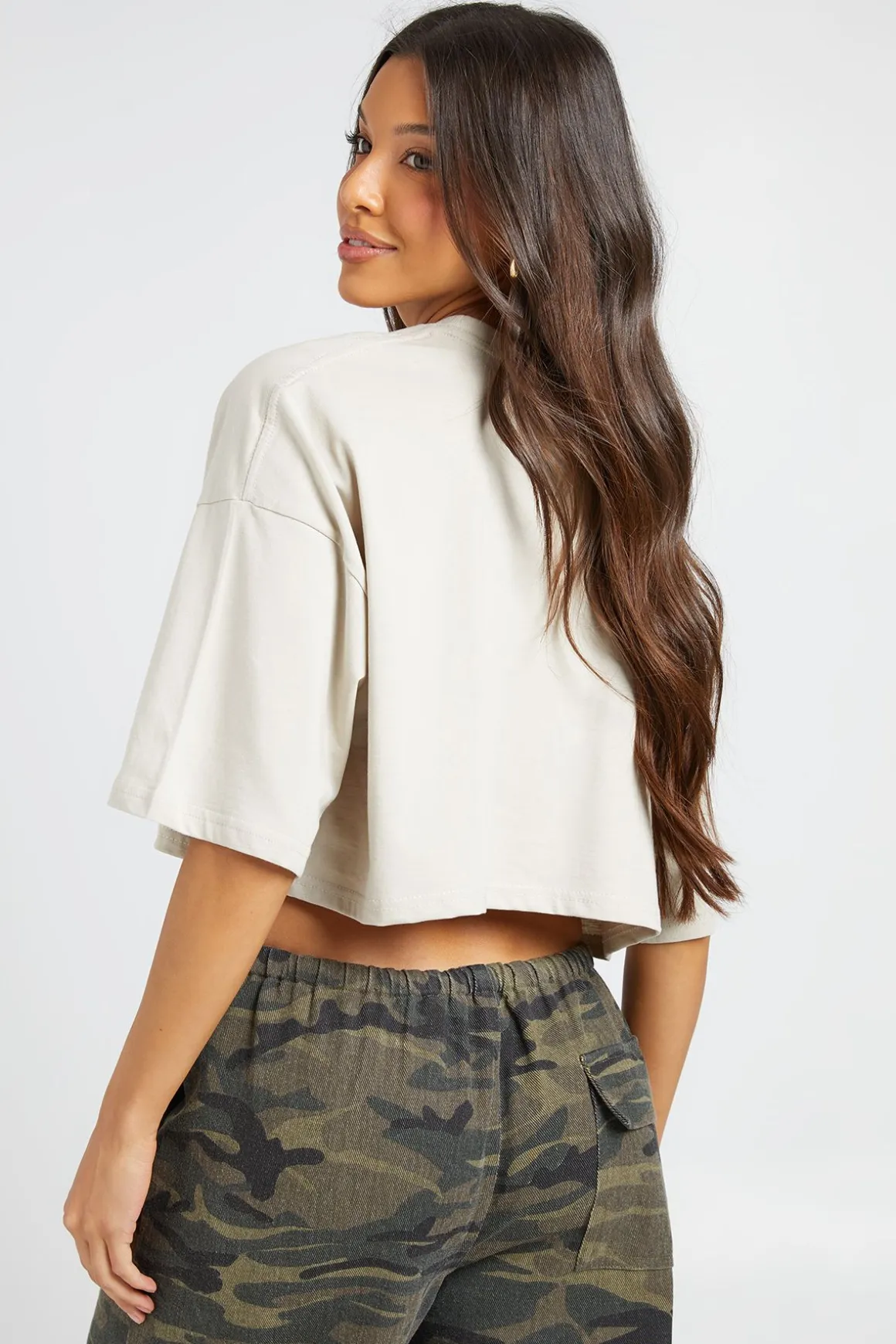 T-shirt Court Boxy Basique
