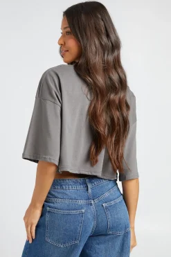 T-shirt Court Boxy Basique