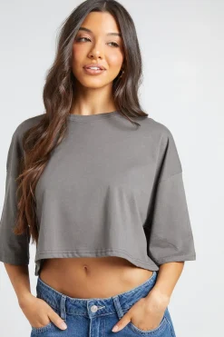 T-shirt Court Boxy Basique