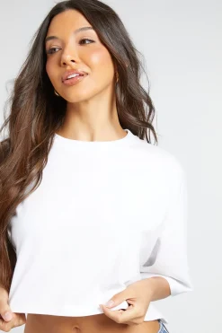 T-shirt Court Boxy Basique