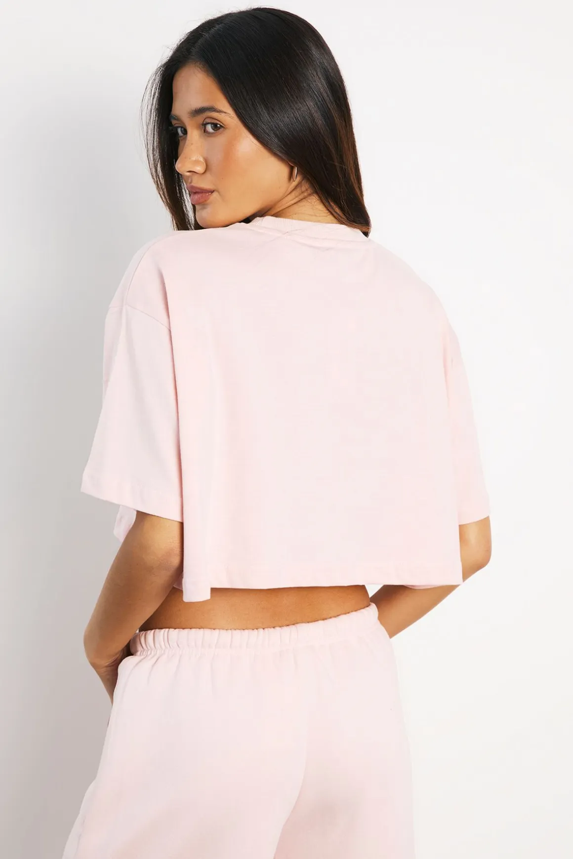 T-shirt Court Boxy Oversize Basique