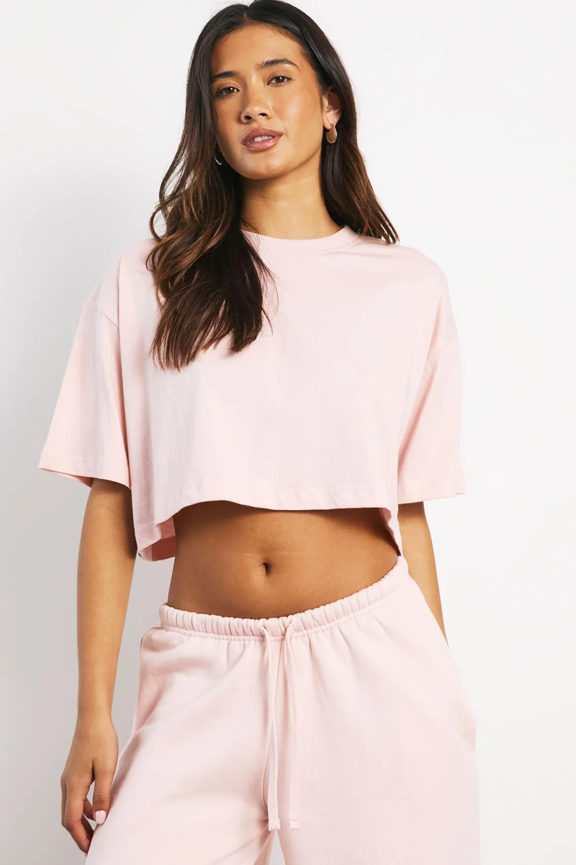 T-shirt Court Boxy Oversize Basique