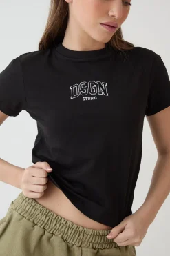 T-shirt Court Brodé Dsgn Studio