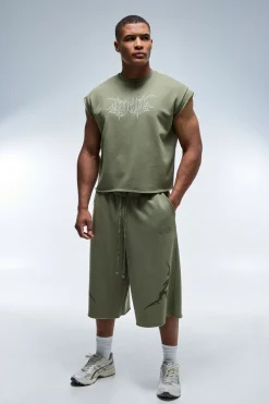 T-shirt Court Coupe Boxy Active Homme