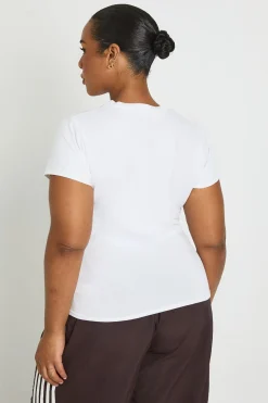 T-shirt Court Imprimé 86 New York Grande Taille