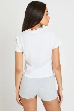 T-shirt Court Imprimé Noix De Coco