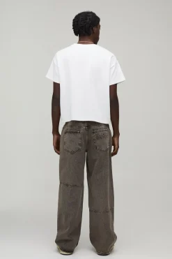 T-shirt Court Oversize À Imprimé Numérique Champêtre