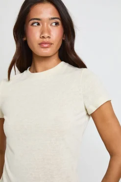 T-shirt Court Slub