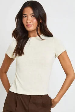 T-shirt Court Slub