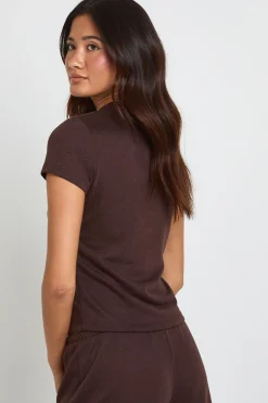 T-shirt Court Slub