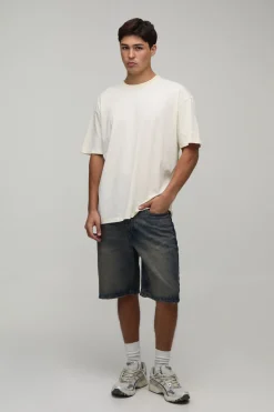 boohooMAN T-shirt Écru Oversize Imprimé Voiture Positano<Homme T-Shirts Impriméstendances|T-Shirts