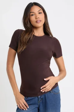 T-shirt de maternité Soft Touch à col rond