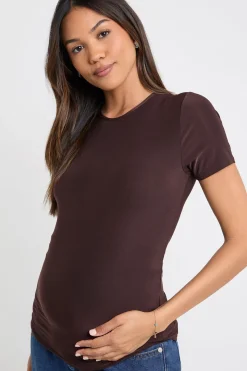 T-shirt de maternité Soft Touch à col rond