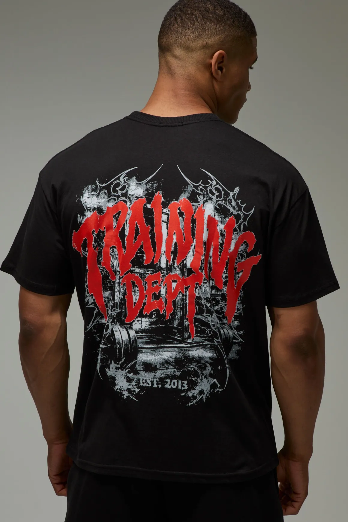 T-shirt De Musculation Oversize Training Dept