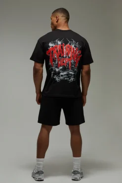 T-shirt De Musculation Oversize Training Dept