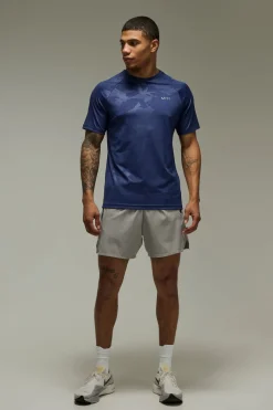 T-shirt de Performance Homme Active Regular Camouflage à Manches Raglan