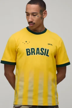 T-shirt De Sport À Bandes Contrastées Coupe Regular