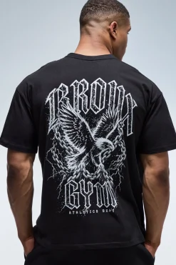 boohooMAN T-shirt De Sport Bronx Oversized Active<Femme Tout Afficher Activewear|Athleisure