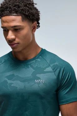T-shirt de sport performance imprimé camouflage - MAN Active