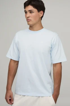 T-shirt Délavé À Imprimé Palmiers Coupe Regular