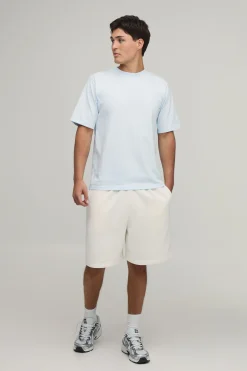 T-shirt Délavé À Imprimé Palmiers Coupe Regular