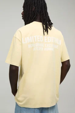 T-shirt Délavé Oversize Édition Limitée
