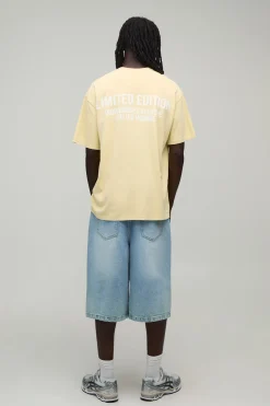 T-shirt Délavé Oversize Édition Limitée