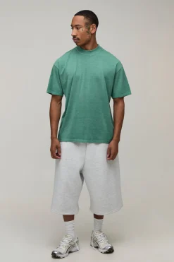 T-shirt Délavé Oversized Palmier Beverly Hills