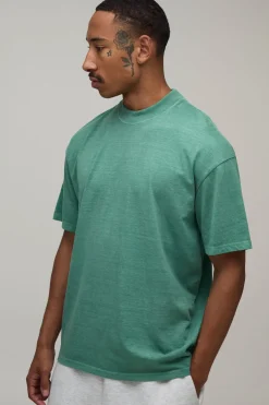 T-shirt Délavé Oversized Palmier Beverly Hills