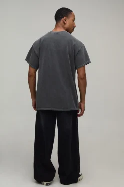 boohooMAN T-shirt Délavé Oversize Imprimé Licence Prince Synthétiquerple Rain<Homme T-Shirts Impriméstendances|T-Shirts