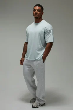 boohooMAN T-shirt Délavé Oversize One More Rep<Femme Tout Afficher|Tout Afficher Activewear