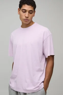 boohooMAN T-shirt Délavé Rose Oversize Coupe Boxy Imprimé Fleuri Col Étendu<Homme T-Shirts Impriméstendances|T-Shirts