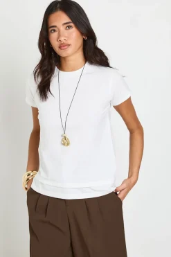 T-shirt À Double Ourlet