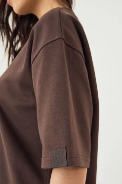 T-Shirt DSGN Studio Interlock Col Rond Coupe Oversize