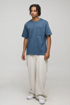 T-shirt en interlock Regular Premium avec détail de poche