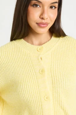 T-shirt En Maille Oversize À Boutonnage Sur Le Devant