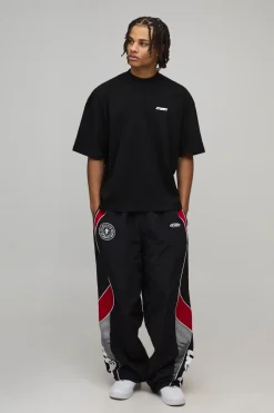 boohooMAN T-shirt 404 Error surdimensionné, de coupe boxy et à col allongé<Homme Nouveautés Grande Taille|Tout Afficher