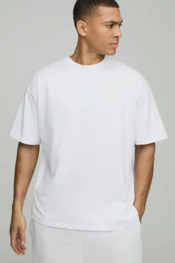 boohooMAN T-shirt Essentiel Col Rond Oversize<Homme T-Shirts|Essentiels