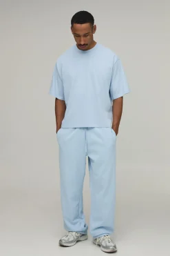 boohooMAN T-shirt Essentiel Coupe Boxy Oversize<Homme Tout Afficher|T-Shirts Grande Taille