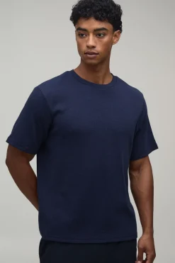 T-shirt Essentiel À Coupe Regular En Jersey Gaufré