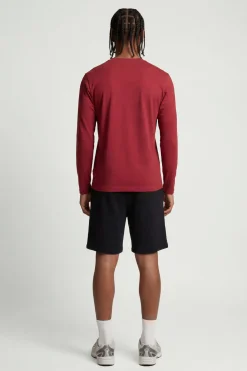 T-shirt Essentiel À Manches Longues Coupe Régulière