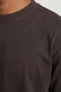 T-shirt Essentiel À Manches Longues Oversize